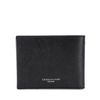 Classic-Billfold-Wallet-With-Coin-Pocket-Grained-Leather-Black-Back-Base