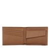 Classic-Billfold-Wallet-With-Coin-Pocket-Grained-Leather-Cognac-Open-Base