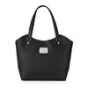 Kitty-Tote-Grained-Leather-Black-Front-Base