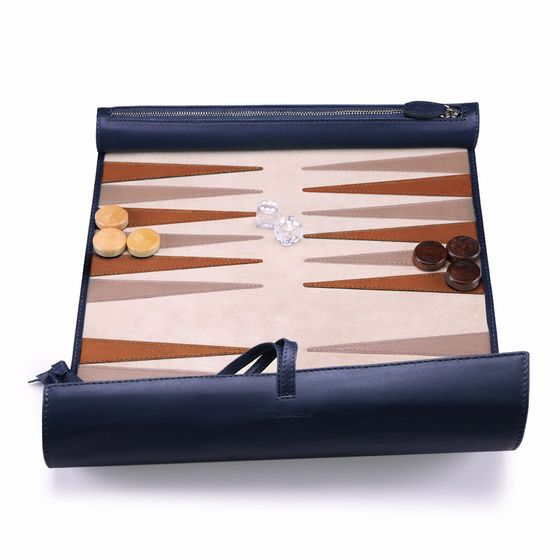 Backgammon-Roll-Smooth-Leather-Petrol-Open-Base